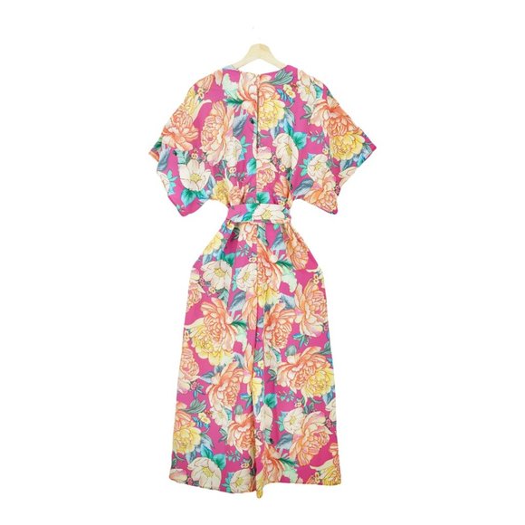 Anthropologie Farm Rio Eulalie Wide-Leg Jumpsuit - Picture 6 of 11